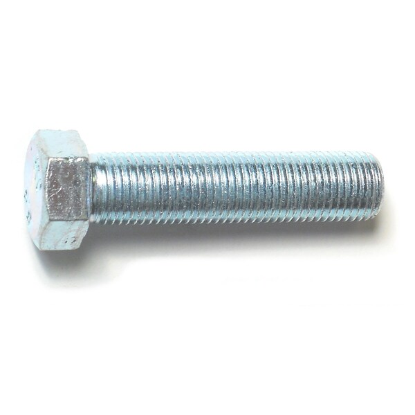 Midwest Fastener Class 8.8, M12-1.25 Hex Head Cap Screw, Zinc Plated Steel, 50 mm L, 4 PK 31063 - main